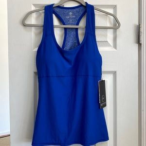 Padded exercise tank top